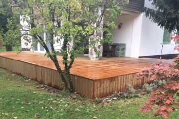 Terrasse im Garten